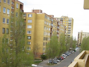 Plattenbauten in Bratislava