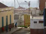 Kinder spielen in Mindelo auf Sao Vicente