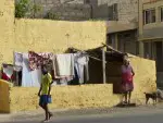 Wäsche in Mindelo, Sao Vicente