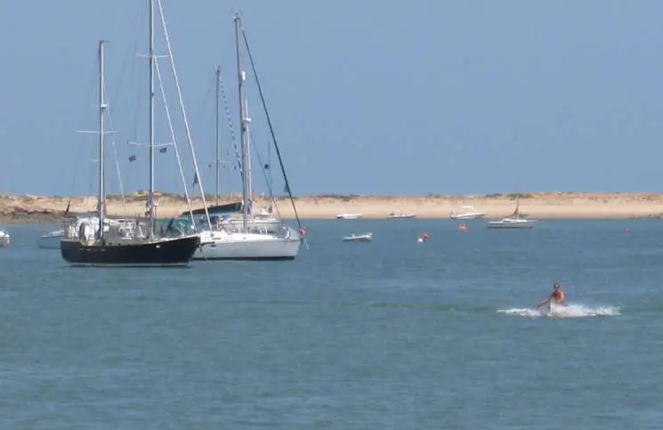 Trampen mit dem Segelboot