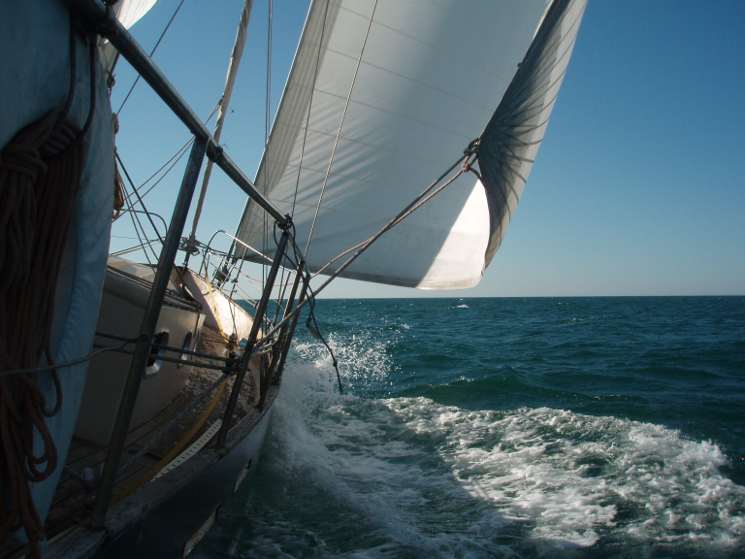 Segeln gegen den Wind