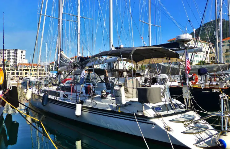 SY Mystique Marina Gibraltar