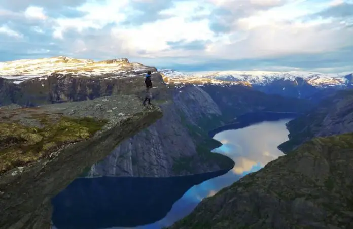 Norwegen Trolltunga Wandern