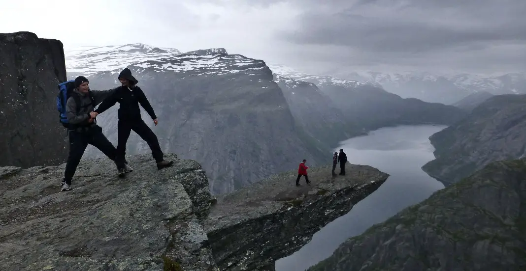 Trolltunga Norwegen Trekking