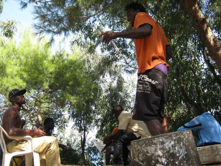 Afrikanische Flüchtlinge in Ceuta