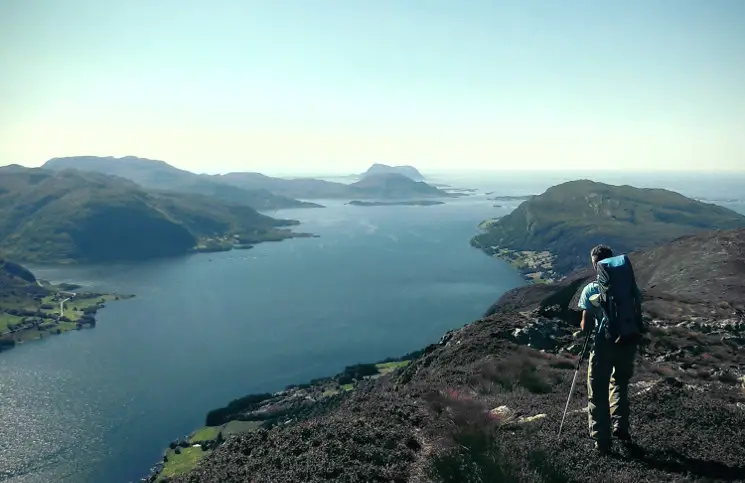 Wandern in Norwegen Stongfjorden