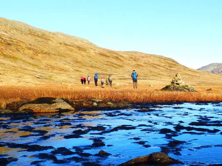 Wandern in Norwegen - Wanderung zwischen den Fjorden