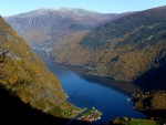 Aurlandsfjord Wandern Norwegen