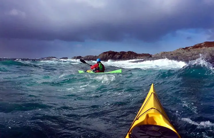 Seekajak paddeln lernen in Norwegen