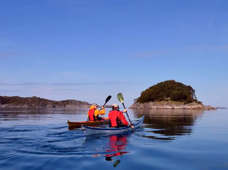 Kajak Fjorde Norwegen