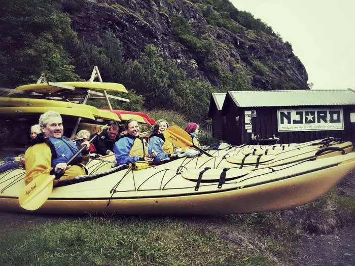 Næroyfjord Kajak Norwegen