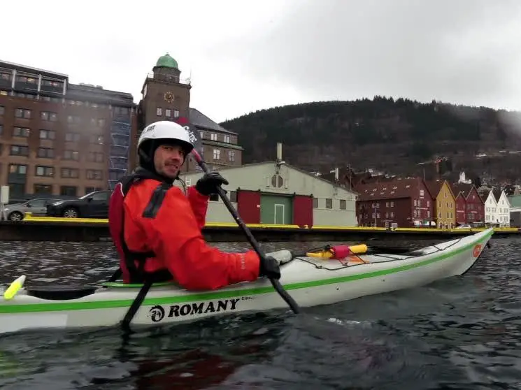 Seekajak Hafen Bergen