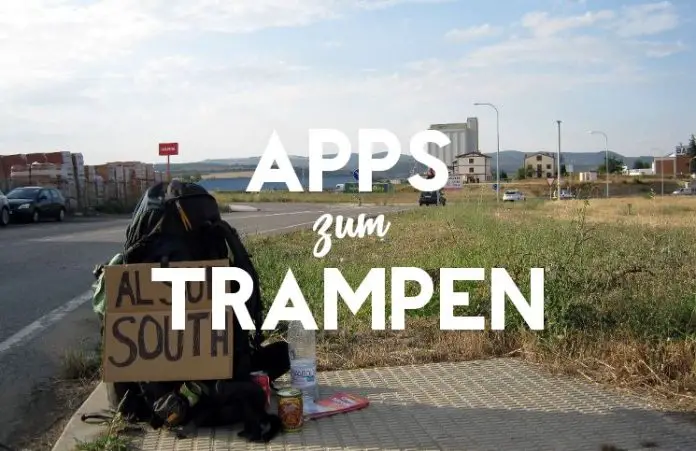 Apps zum Trampen