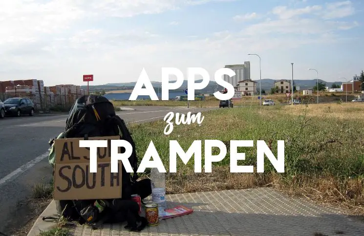 Diese Apps helfen dir beim Trampen!