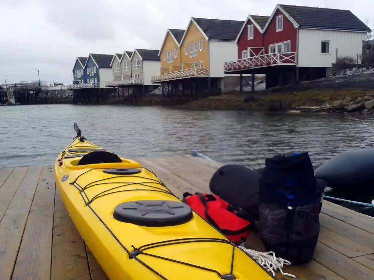 Kayak Paddeln Nordnorwegen