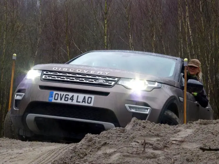 Landrover Discovery Parcour