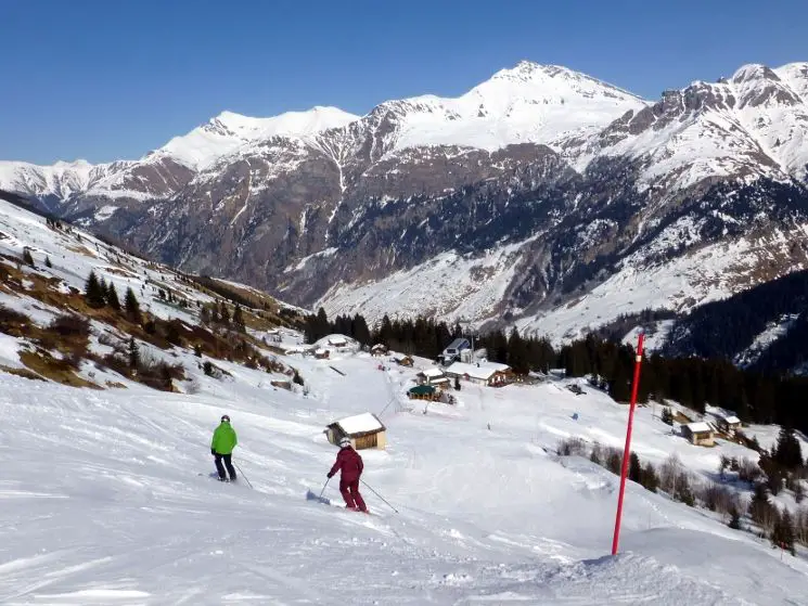 Skigebiet Vals Schweiz