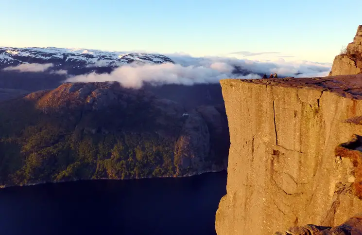 Nachtwanderung zum Preikestolen