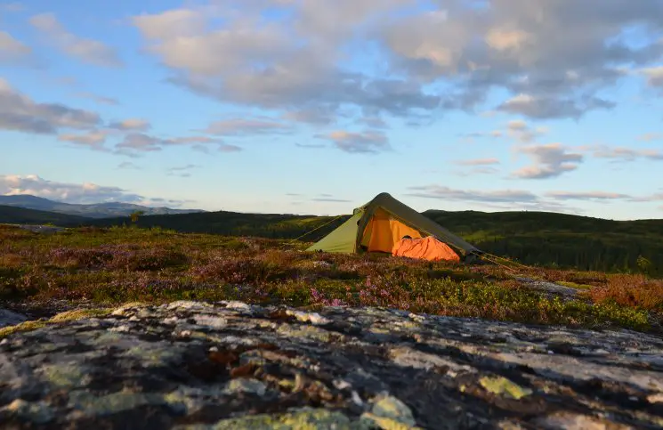 Wandern Zelt Norwegen