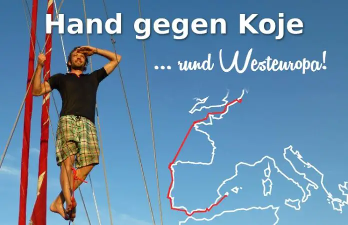 Hand gegen Koje rund Westeuropa