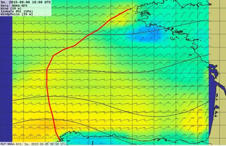 Biskaya Route Wind