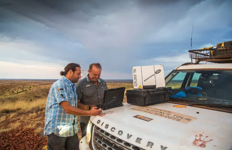 Dag Rogge bei der Offroad-Abenteuer-Planung