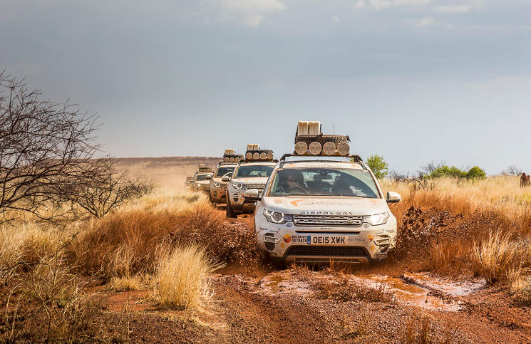 Land Rover Experience Australien Matsch