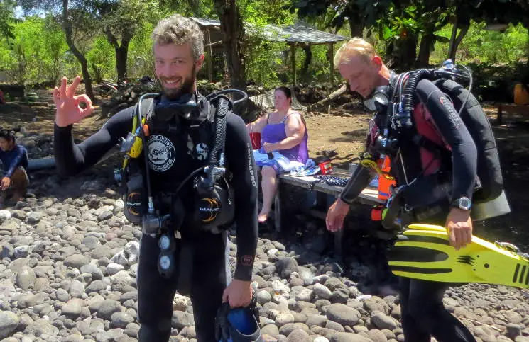 Tauchen Ausrüstung Tulamben Bali