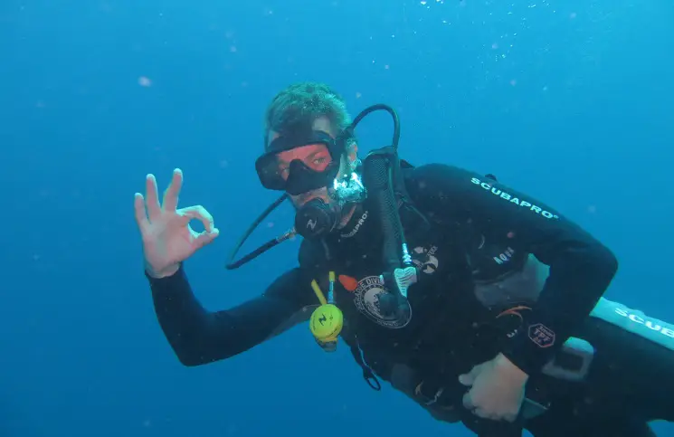 Taucher Padang Bai Bali