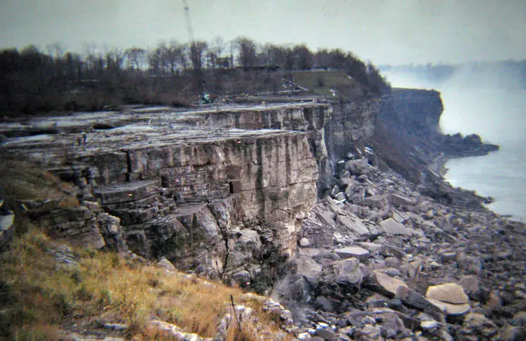 Niagarafälle 1969 trocken