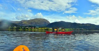 Fjordchallenge Abenteuerreise Kajak