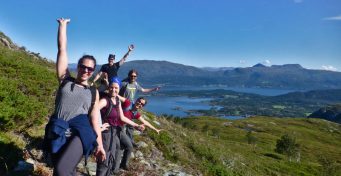 Reisegruppe Fjordchallenge Wandern Norwegen