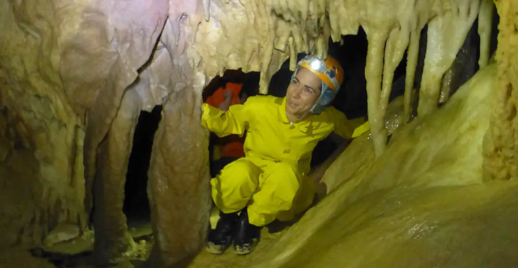 Höhlenforscher Grotte di Frasassi