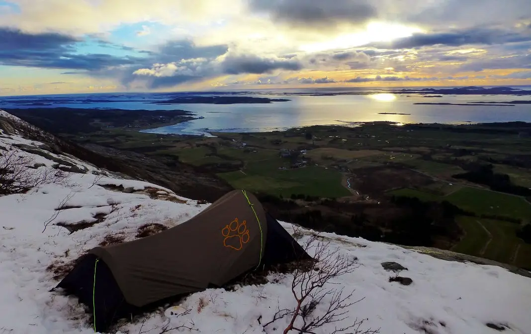 Camping Norwegen Frühling