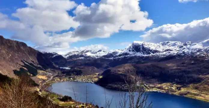 Norwegen im Frühling