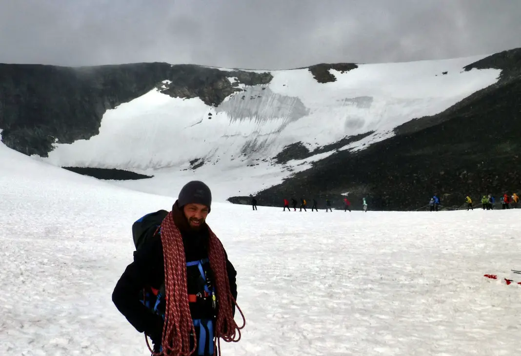 Timo Peters Gletscherwanderung Styggebreen