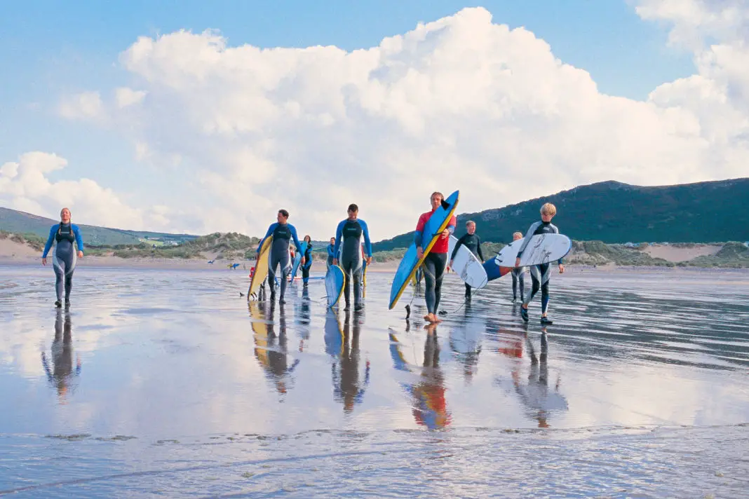 Surfspot Gower Beach Cardiff