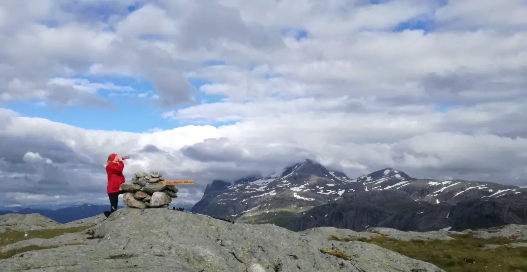 Tipps für eine Hüttenwanderung in Norwegen - Schokoriegel