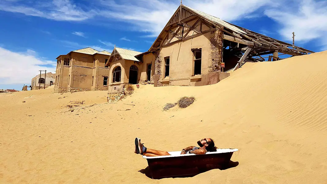 Daniel Dakuna in Namibia