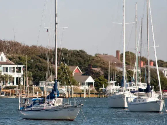 Ankerplatz an der Ostküste Amerikas