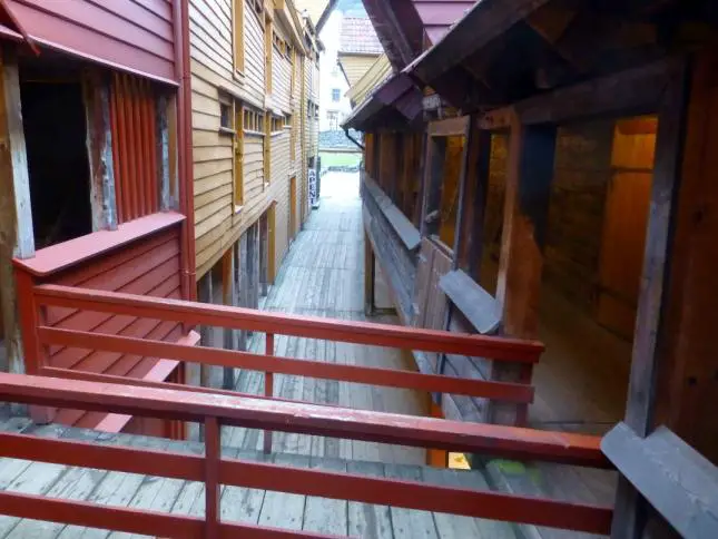 Bryggen Bergen Bruecke