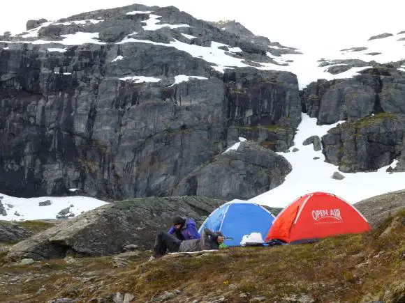 Camping in Norwegen