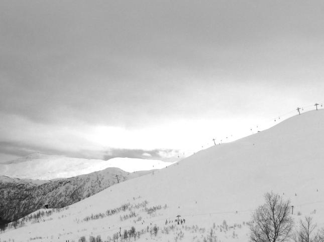 Das Skigebiet in Myrkdalen