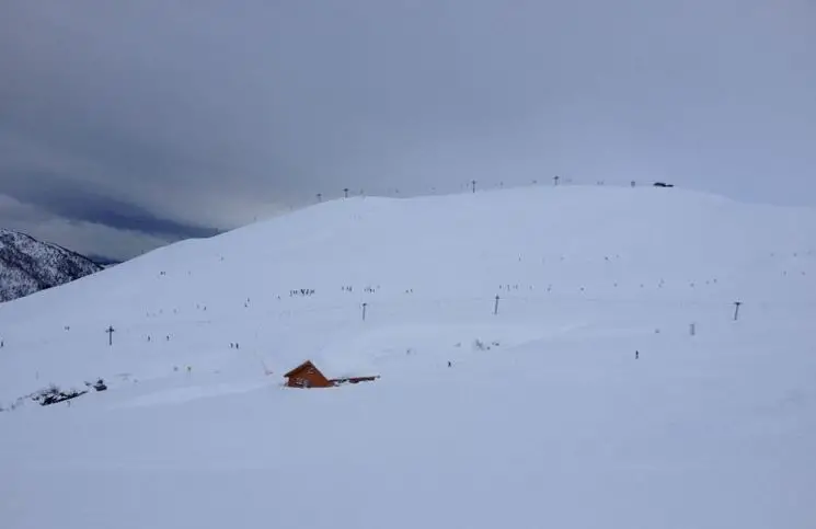 Ski Langlauf in Myrkdalen: Auf dem Hintern durch den Schnee