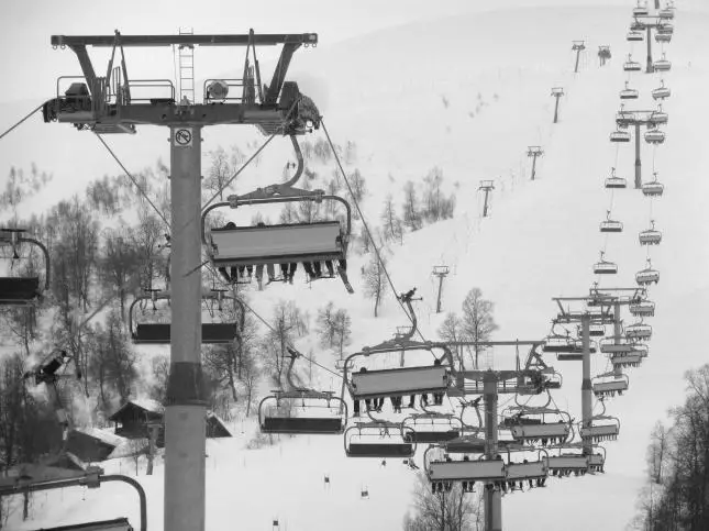 Skigebiet Myrkdalen in Fjordnorwegen