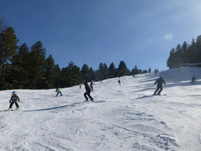 Skipiste in Bansko Bulgarien