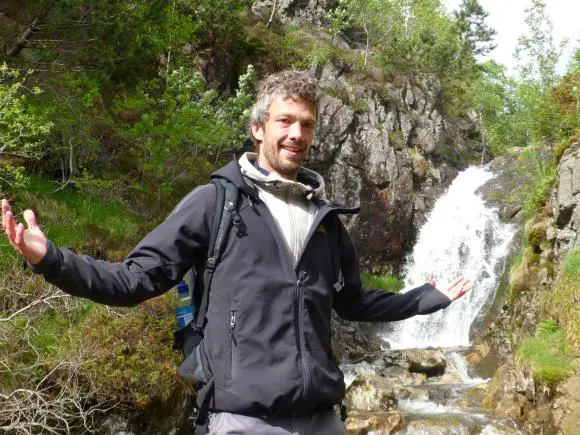 Wasserfall bei Bergen