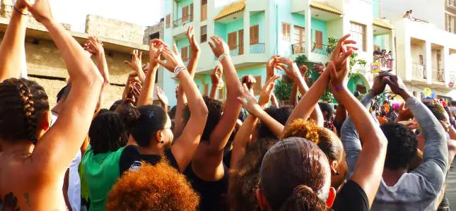 Karnevalsparty in Mindelo, Kap Verde